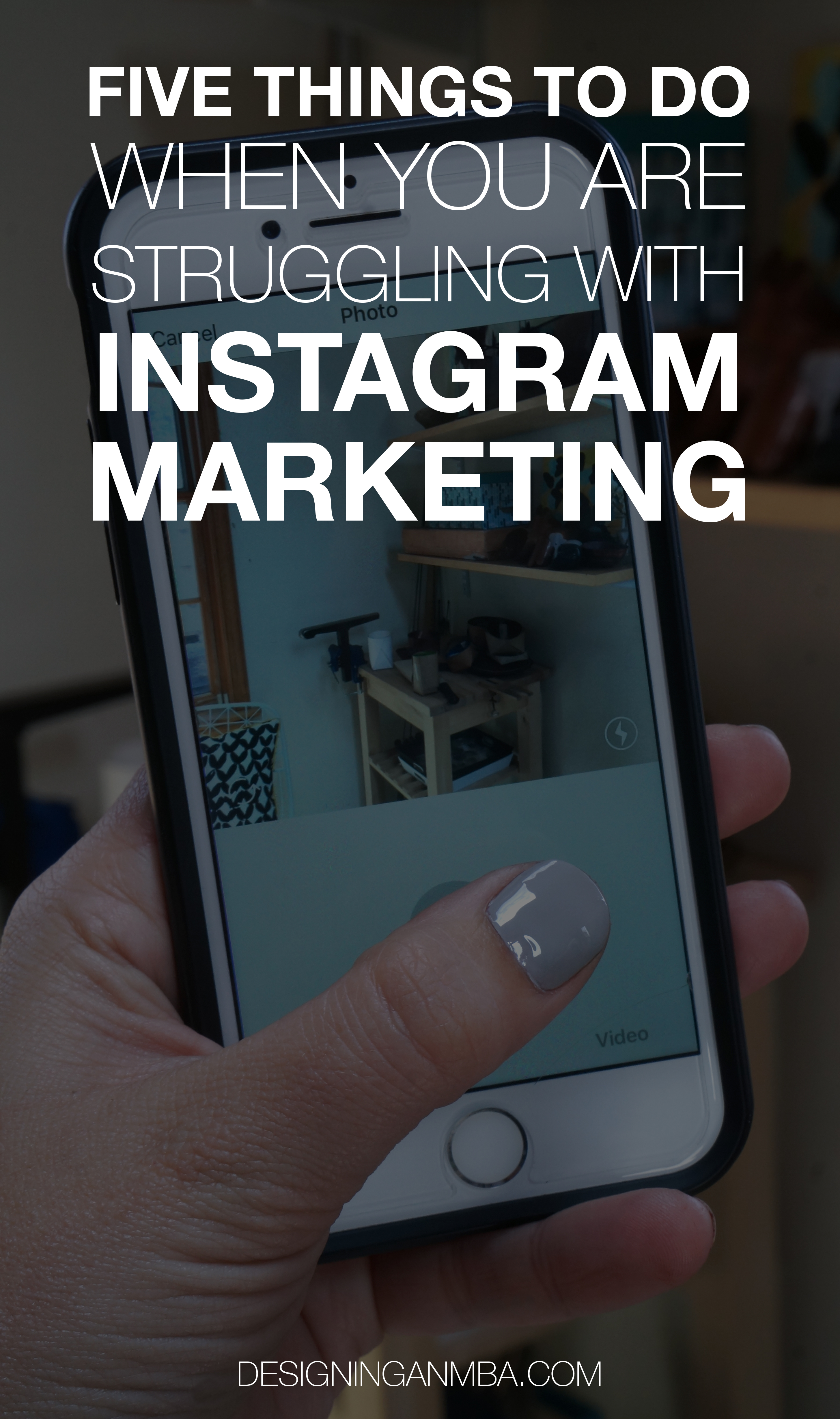 Instagram marketing tips for artists, designer, makers, and crafters: what to do when your Instagram strategy feels like a struggle